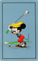D Series-14 - Mickey Mouse playing golf